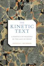 Cover of 'The Kinetic Text' by Jessica C. Beckman 