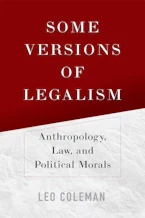 Cover of 'Some Versions of Legalism' by Leo Coleman 