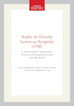 Sophie de Grouchy Letters on Sympathy (1798)