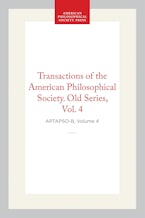 Transactions of the American Philosophical Society, Old Series, Vol 4, 1799