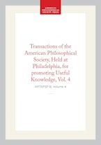 Transactions of the American Philosophical Society, Vol 4, 1834