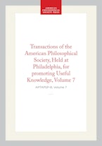 Transactions of the American Philosophical Society, Vol 7, 1841