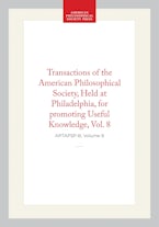 Transactions of the American Philosophical Society, Vol 8, 1843